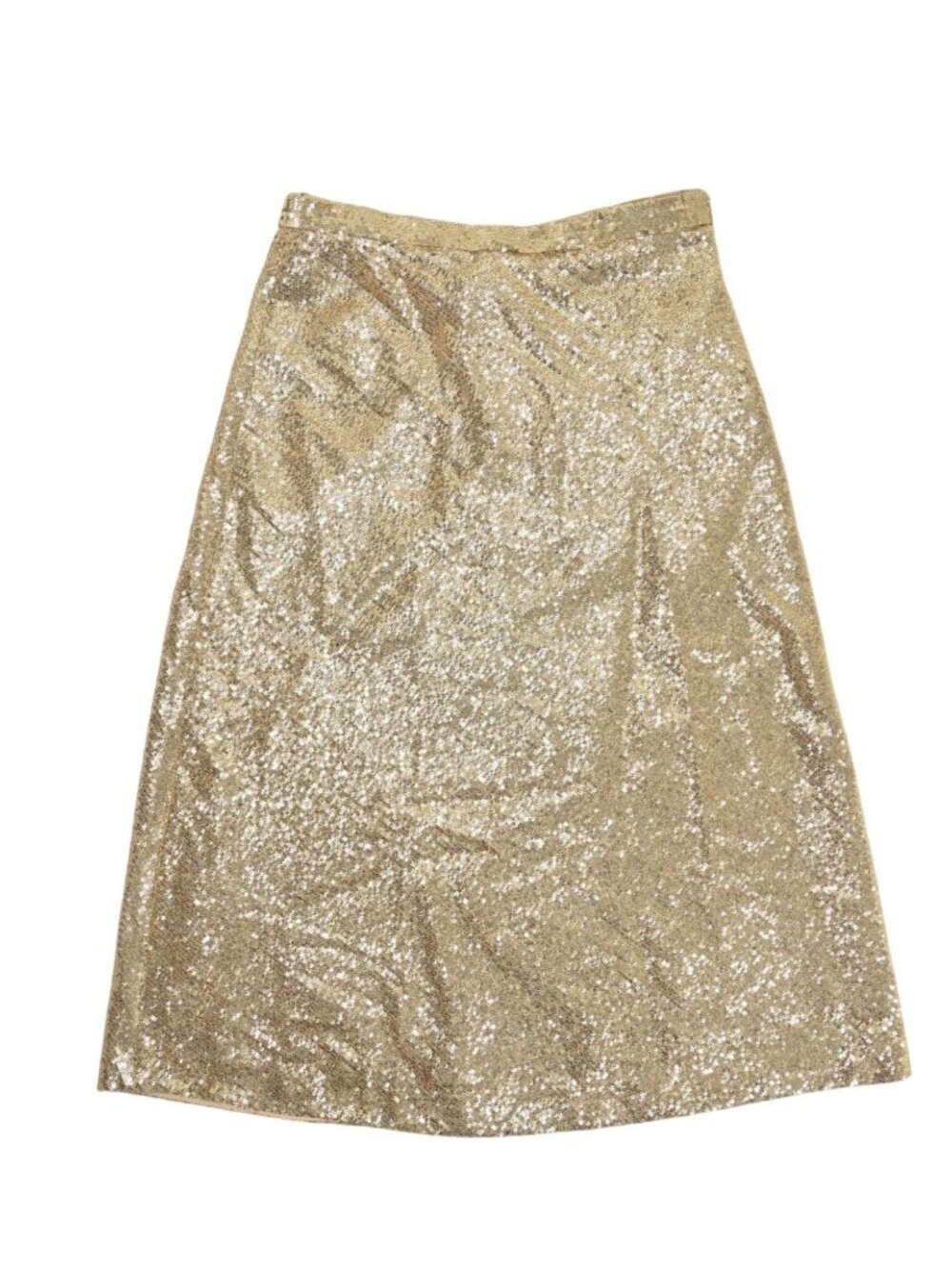 J.Crew Collection Sequin Skirt BP661 in Gold